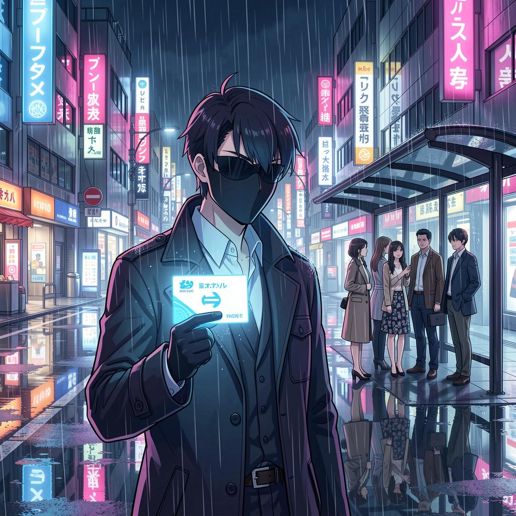 Calling Card in the Rain