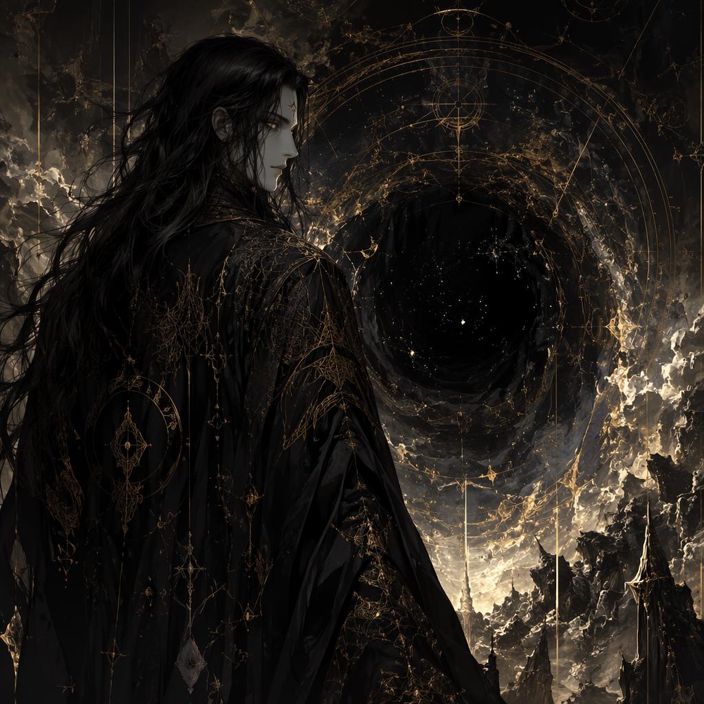 Blackless God — stylized