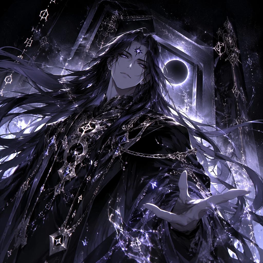 Blackless God — stylized