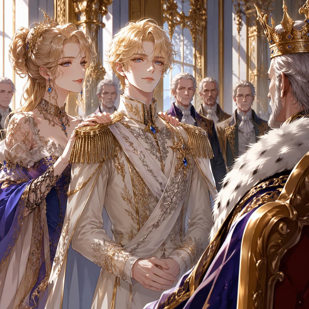 Crown Prince Blaine — scene