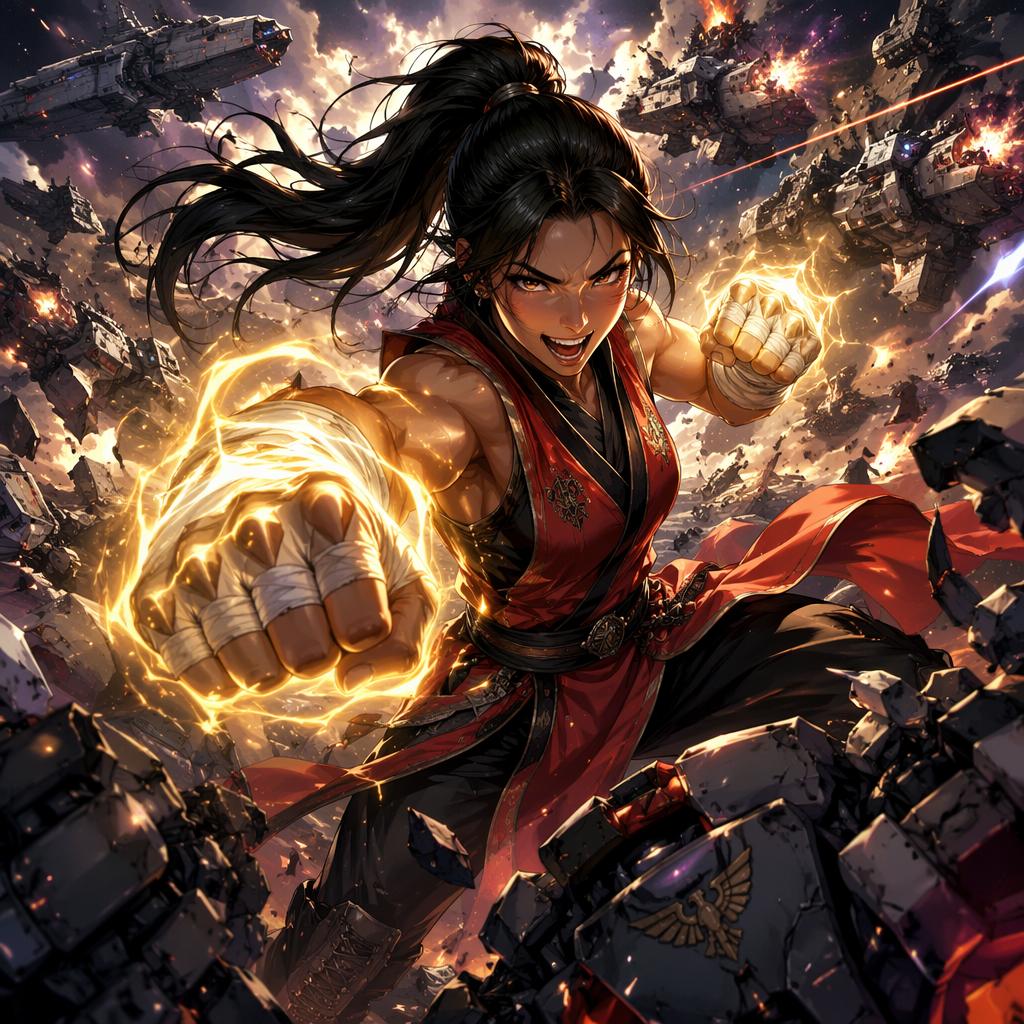 Ding Lingdang — scene