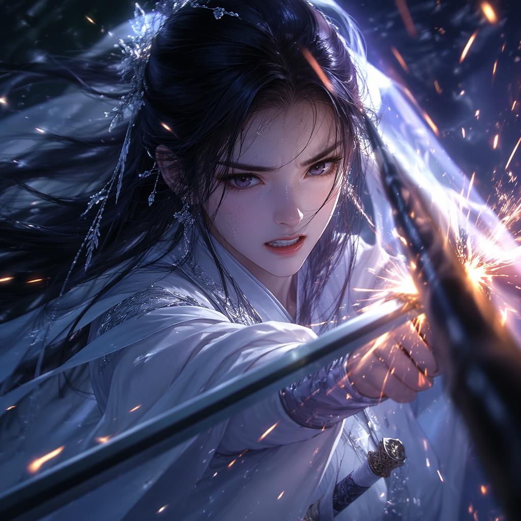 Gentle Snow — action