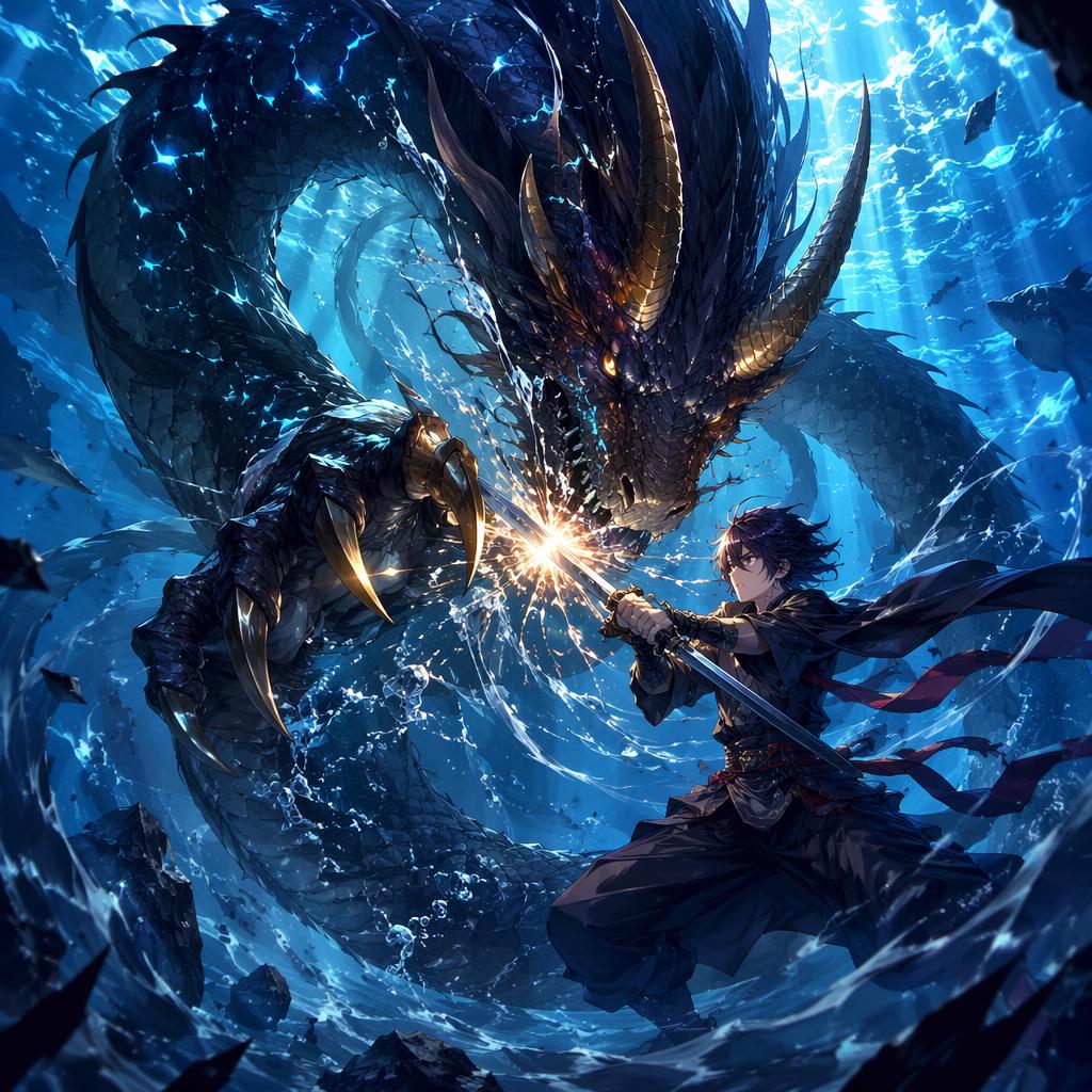 Golden Horned Beast — scene