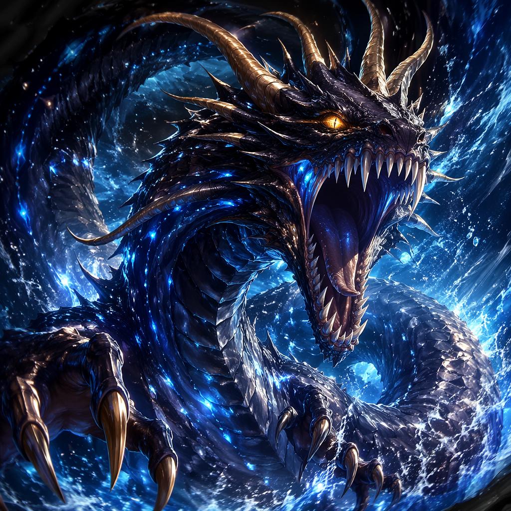 Golden Horned Beast — action