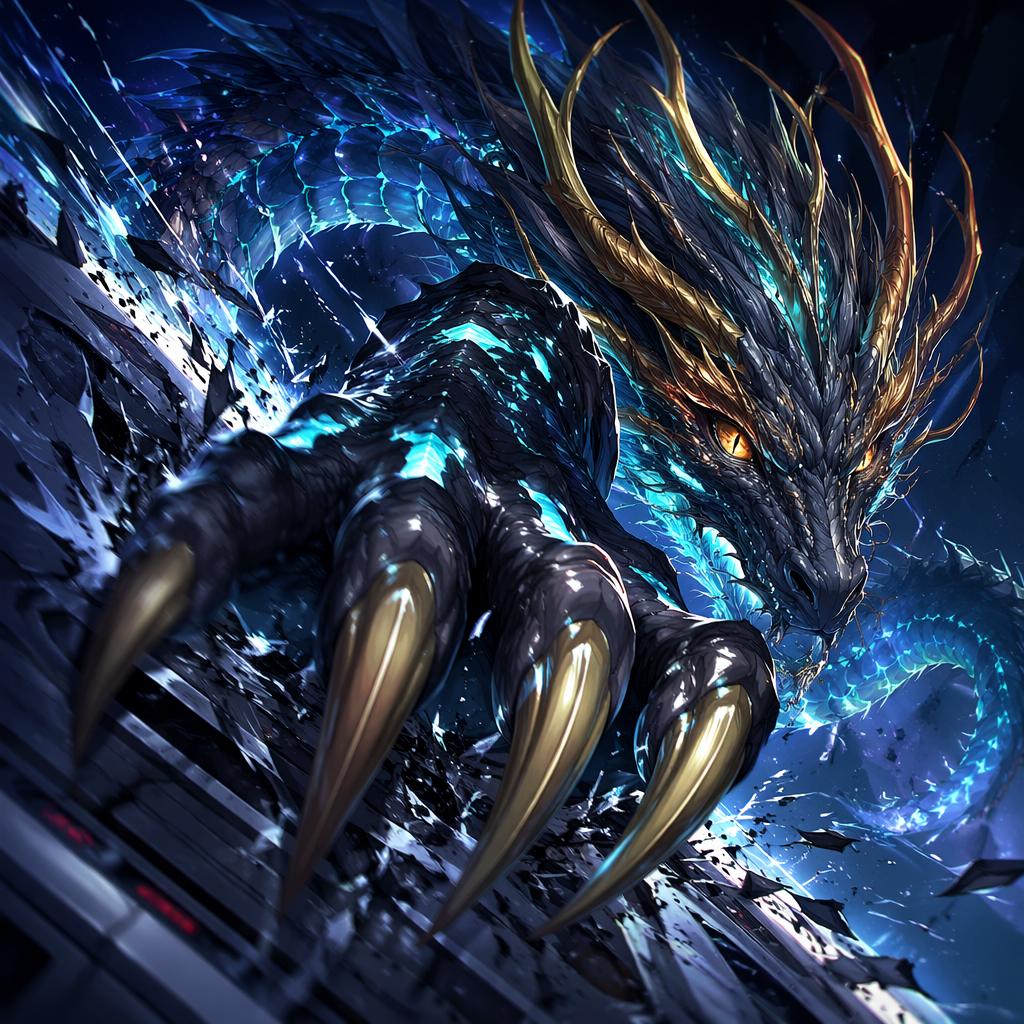 Golden Horned Beast — action