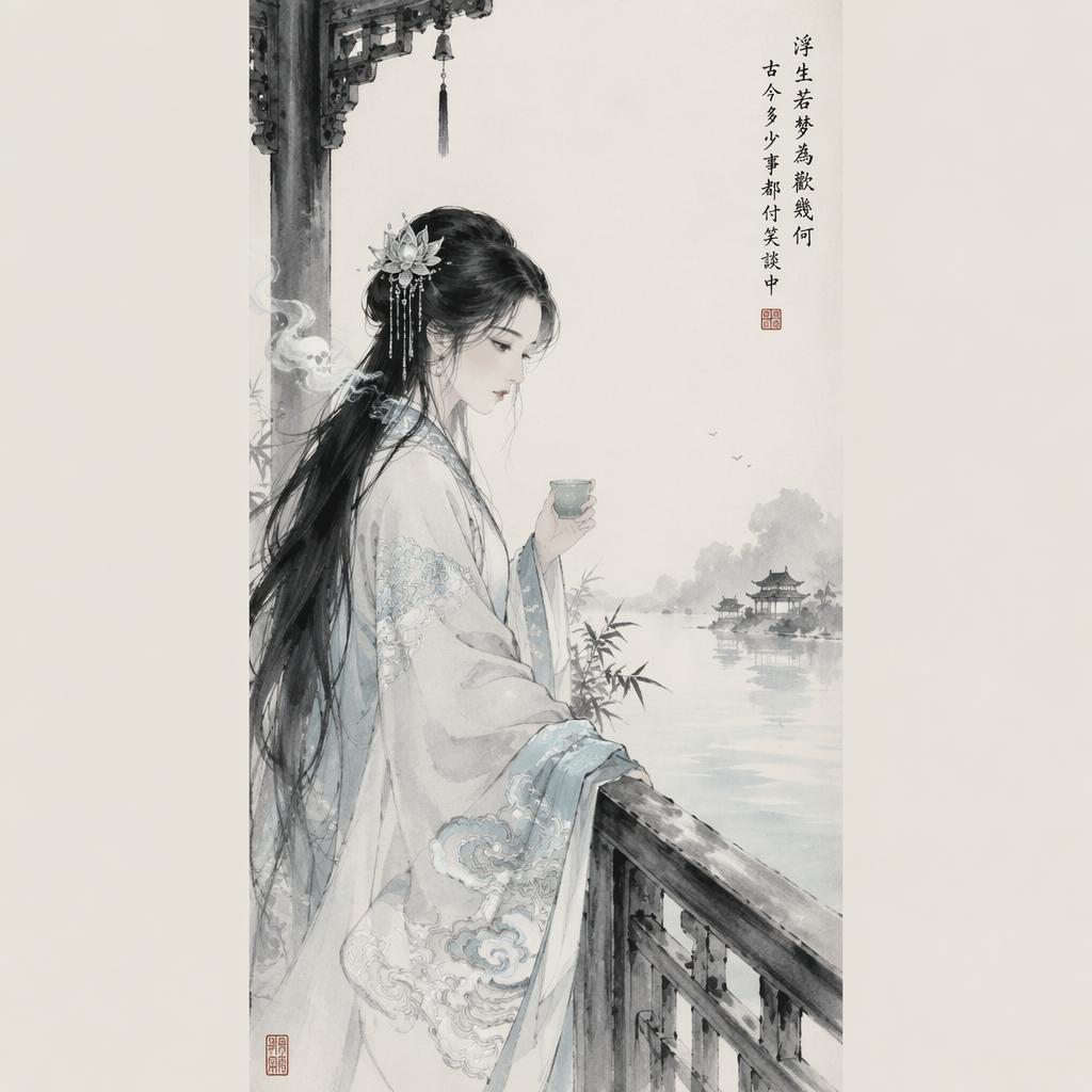 Gongsun Wan'er — stylized