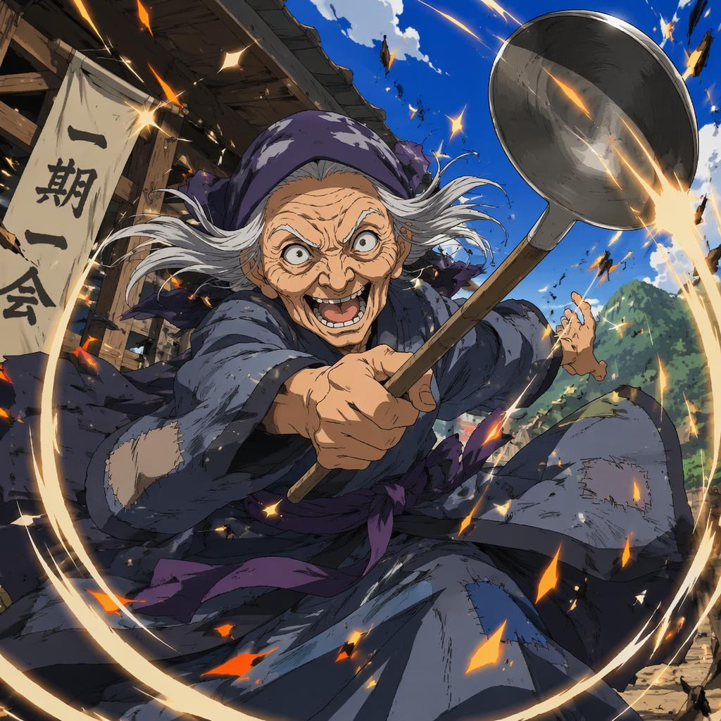 Granny Si — stylized