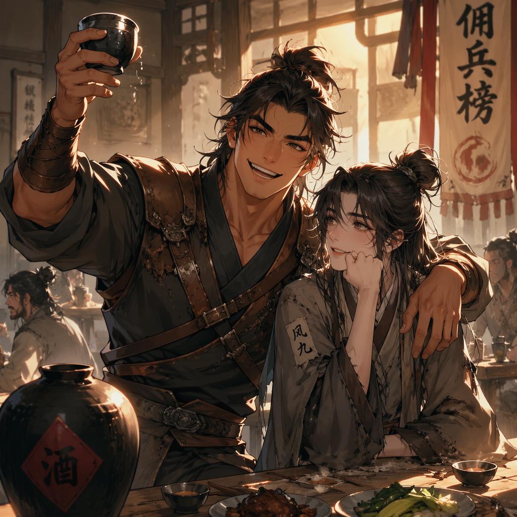 Guan Xilin — scene