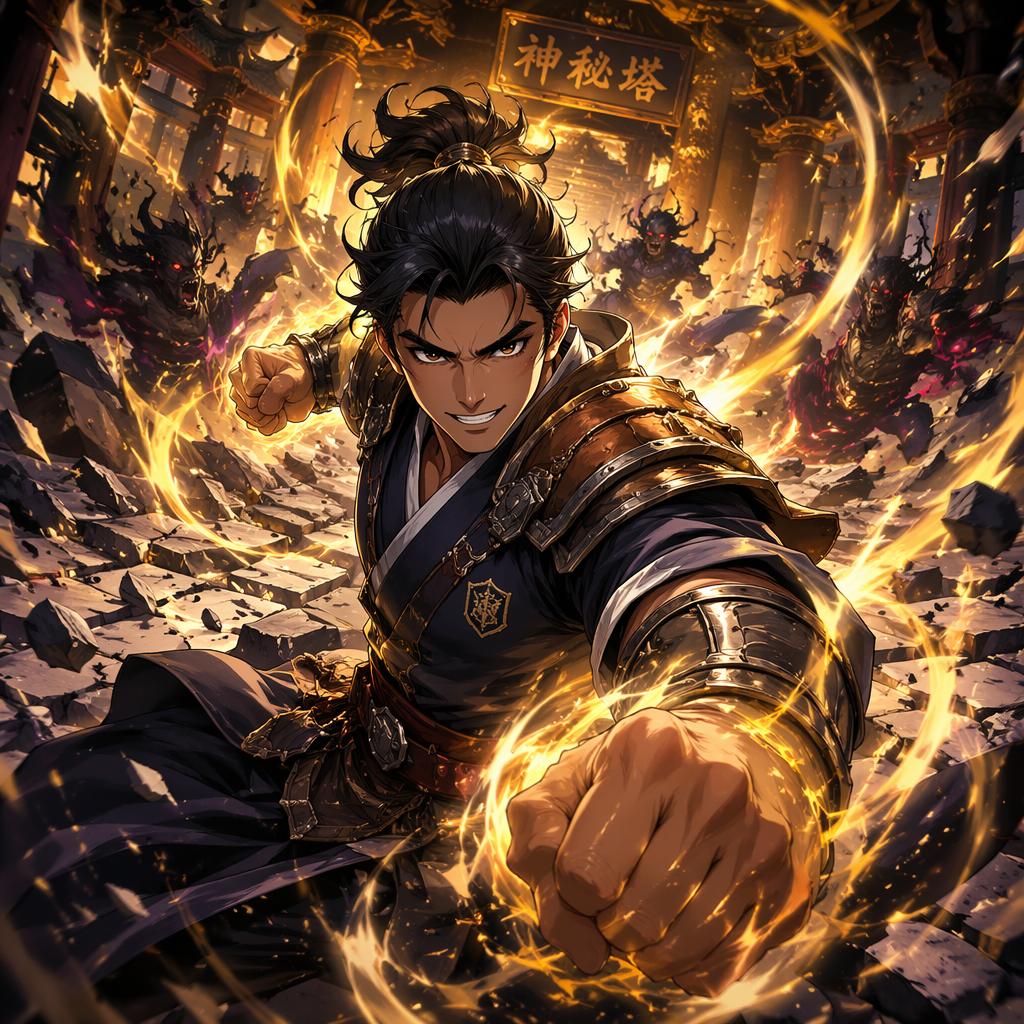Guan Xilin — scene
