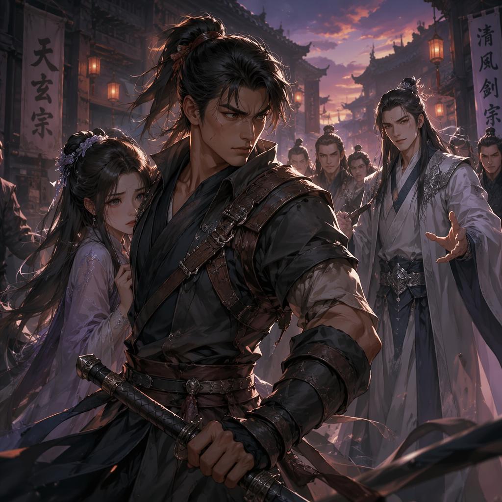Guan Xilin — scene