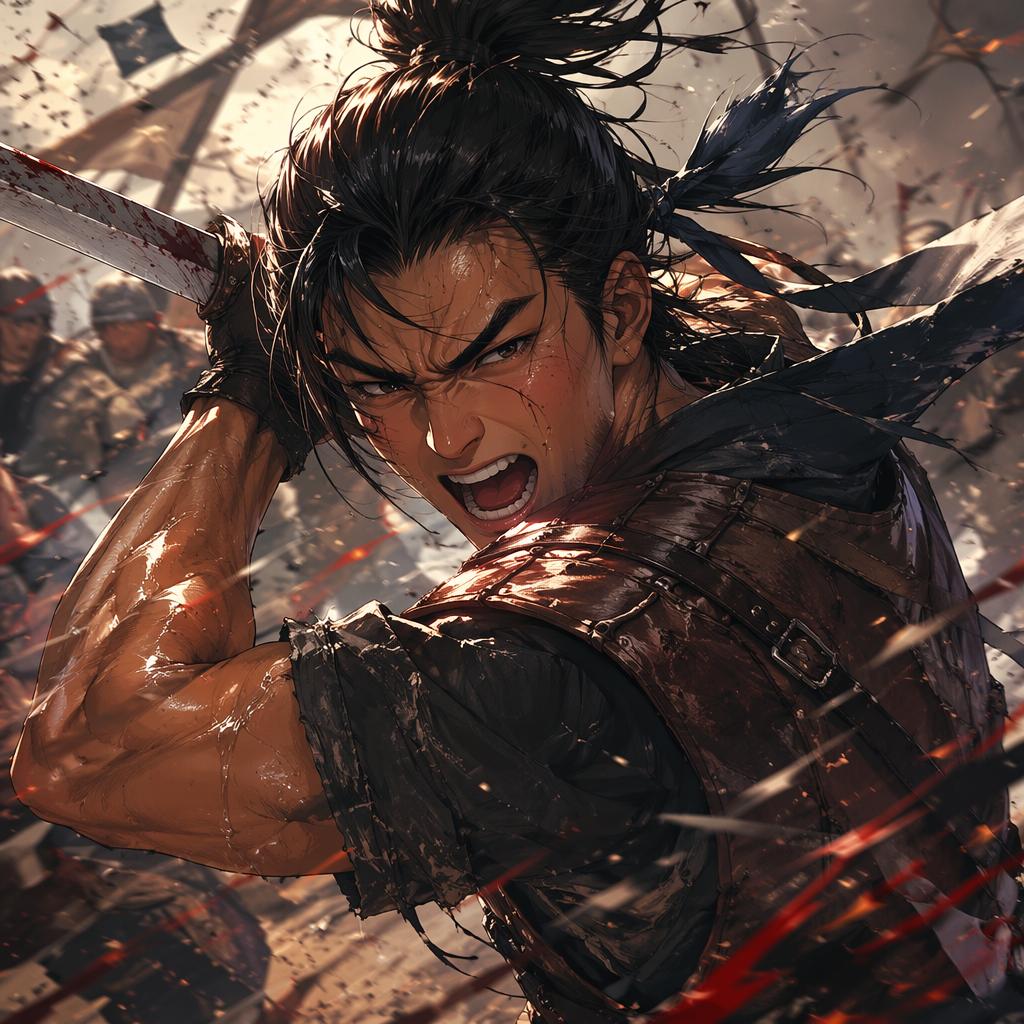 Guan Xilin — action