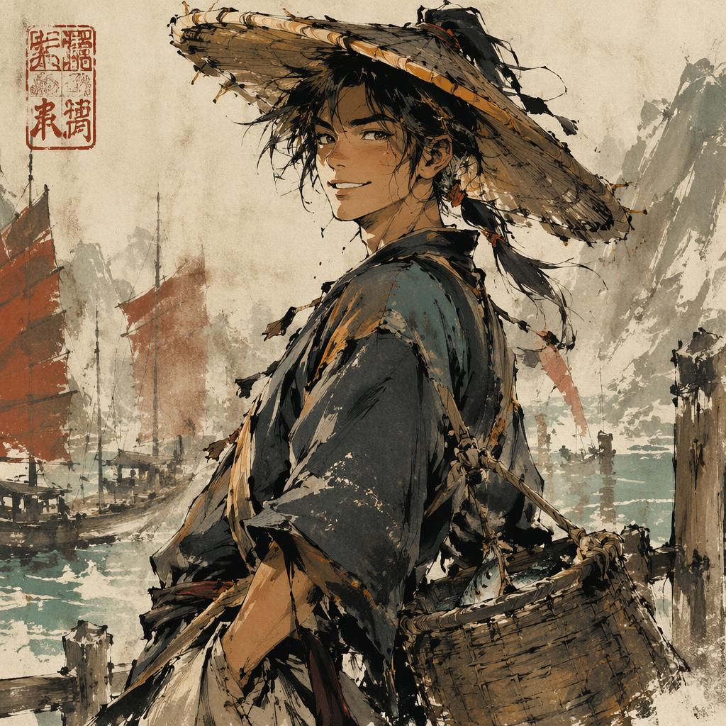 Han Fei — stylized