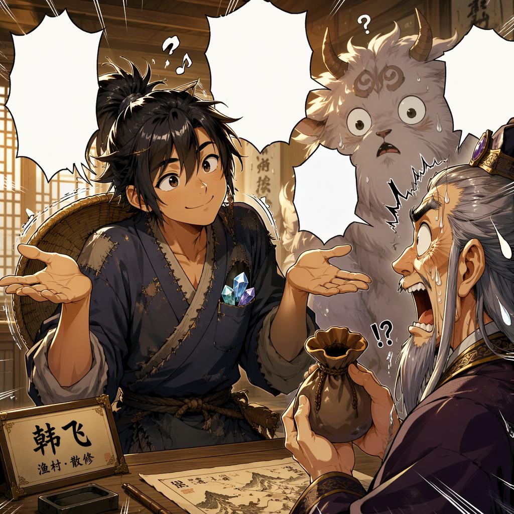 Han Fei — stylized