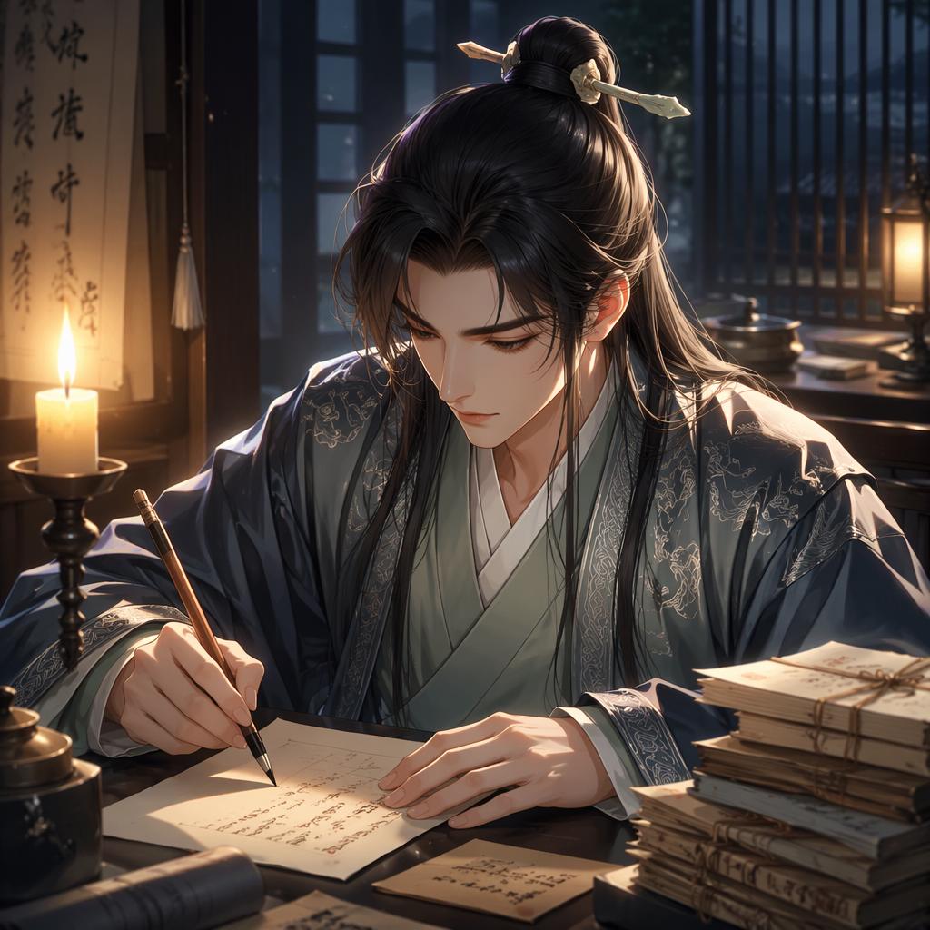 He Changqi — scene