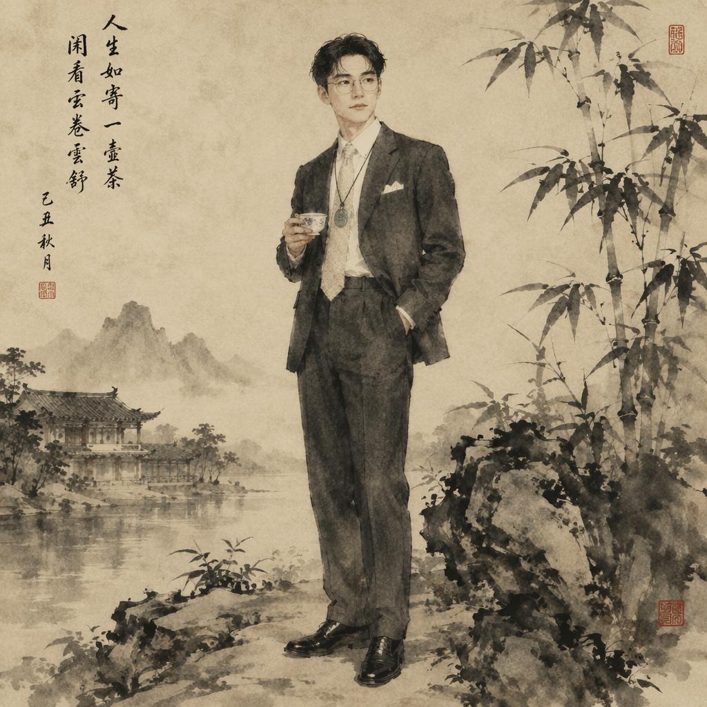 He Shuting — stylized