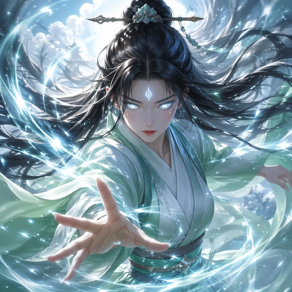 Hua Jieyu — action