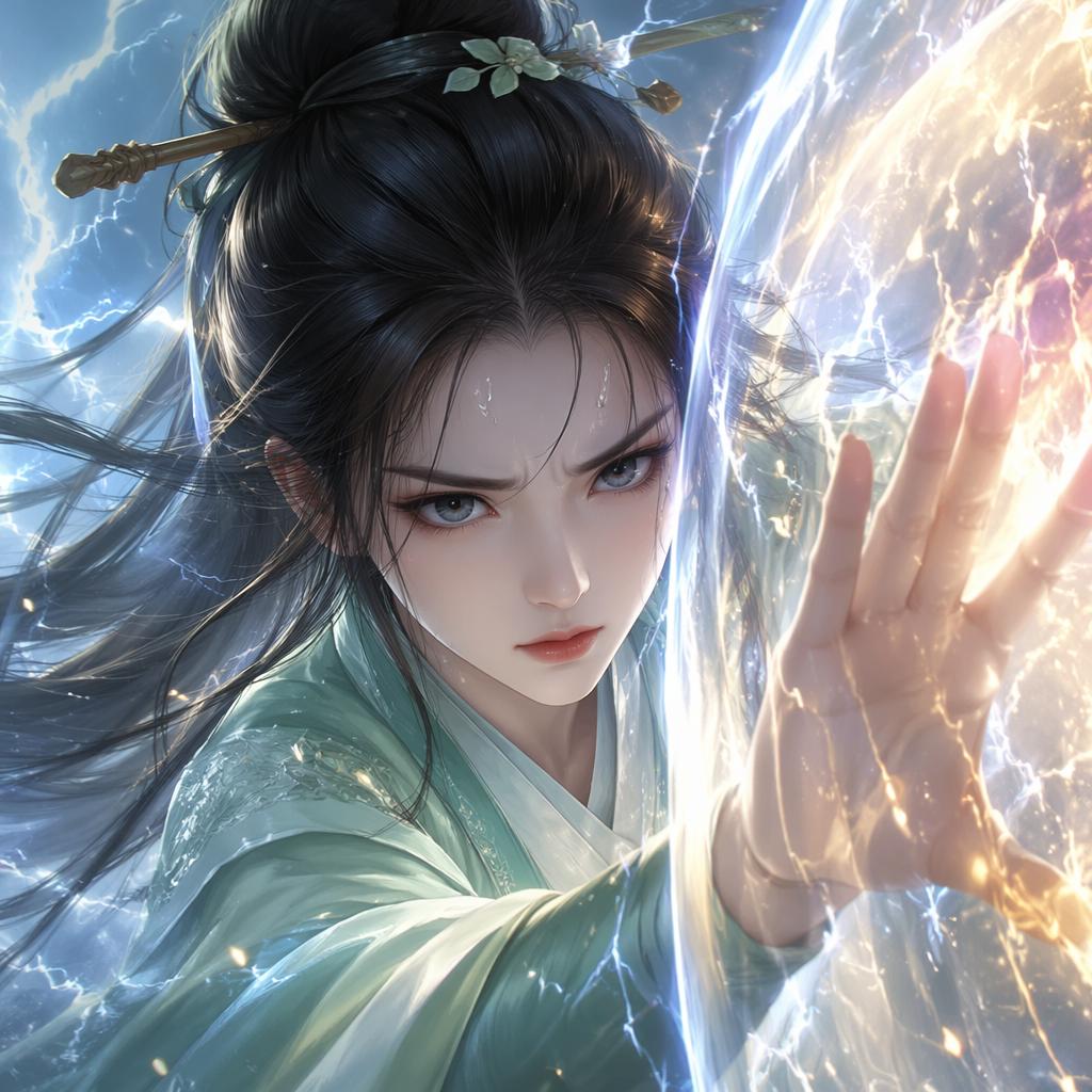 Hua Jieyu — action