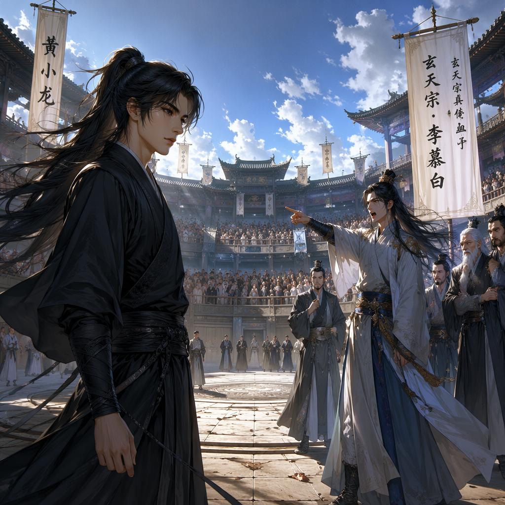 Huang Xiaolong — scene