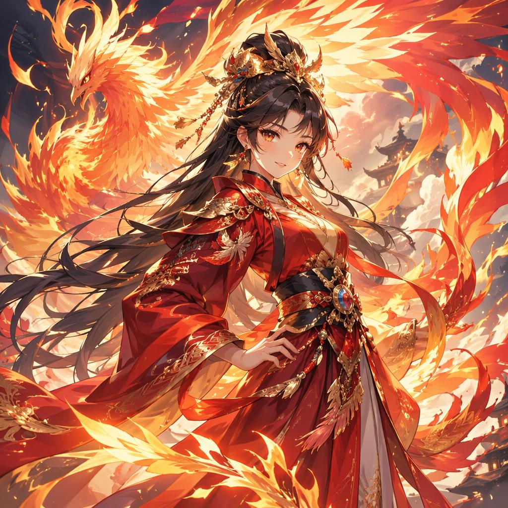 Huo Ling'er — stylized