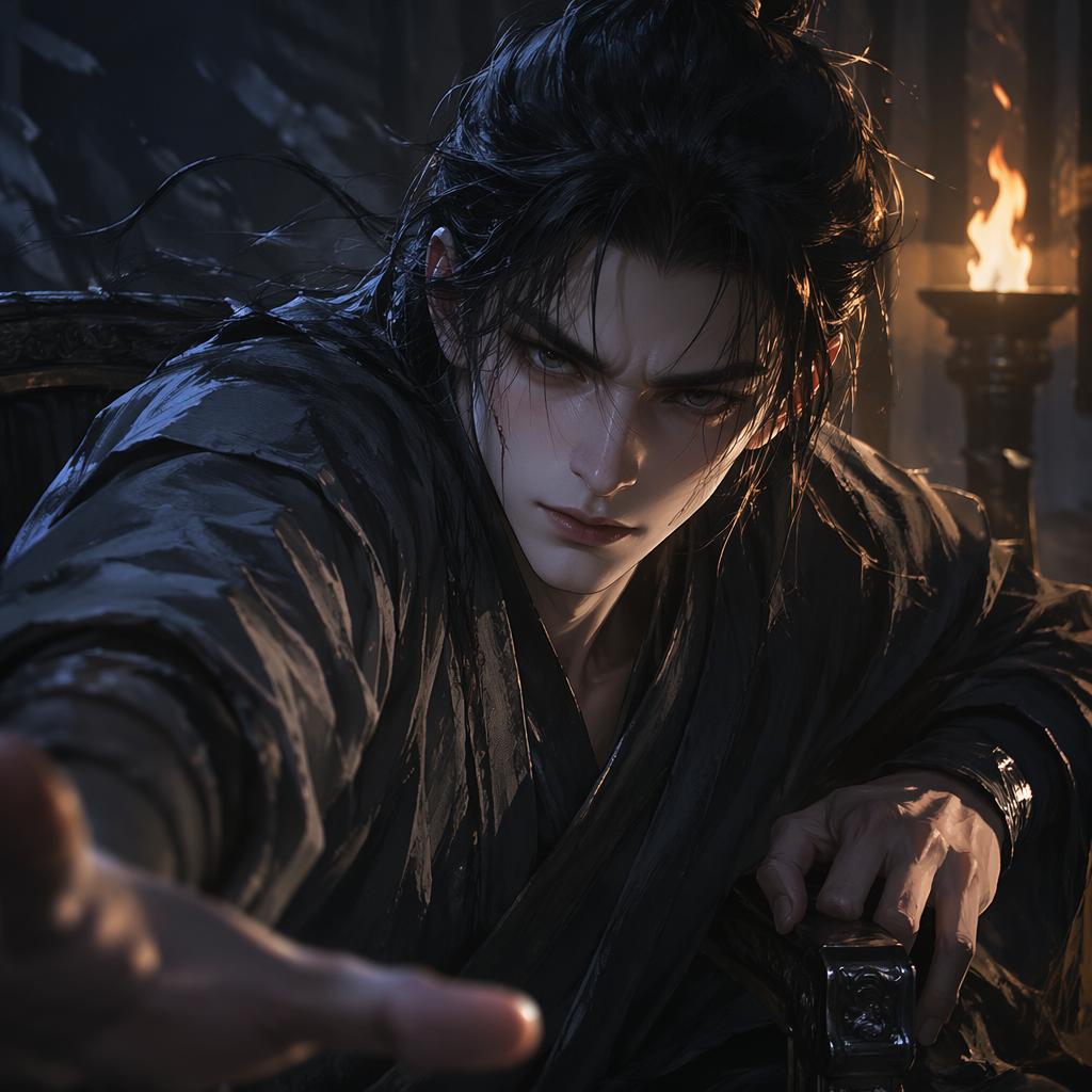 Huo Wujiu — action