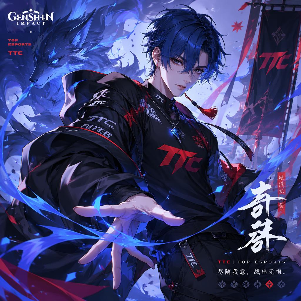Jian Rong — stylized