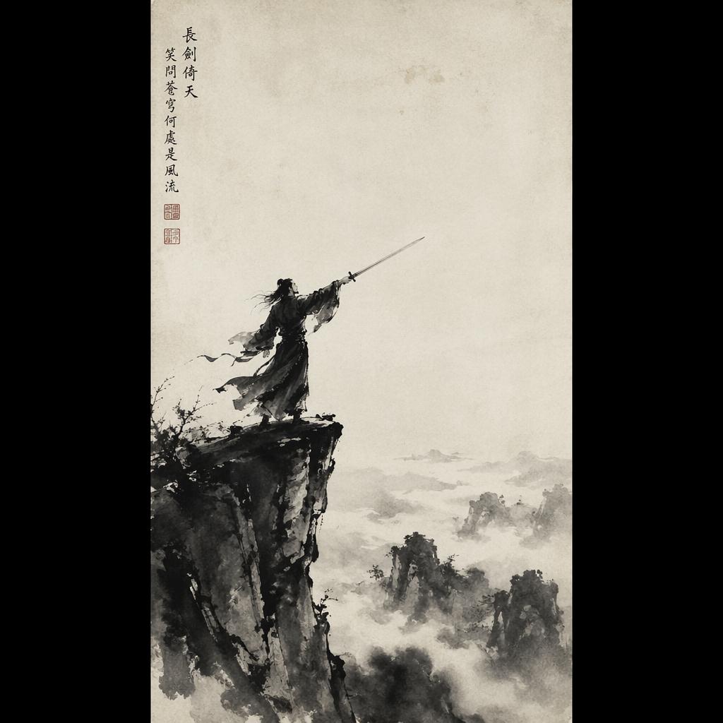 Jian Wushuang — stylized