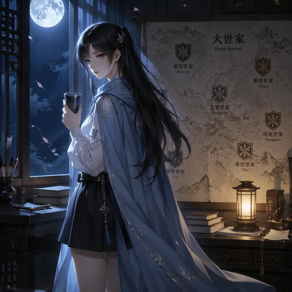 Jiang Qing'e — scene