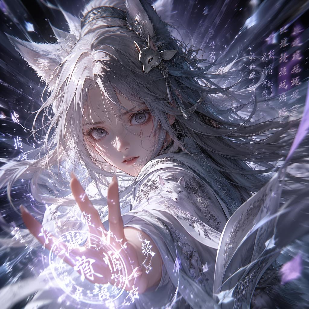 Jin Xinyue — action