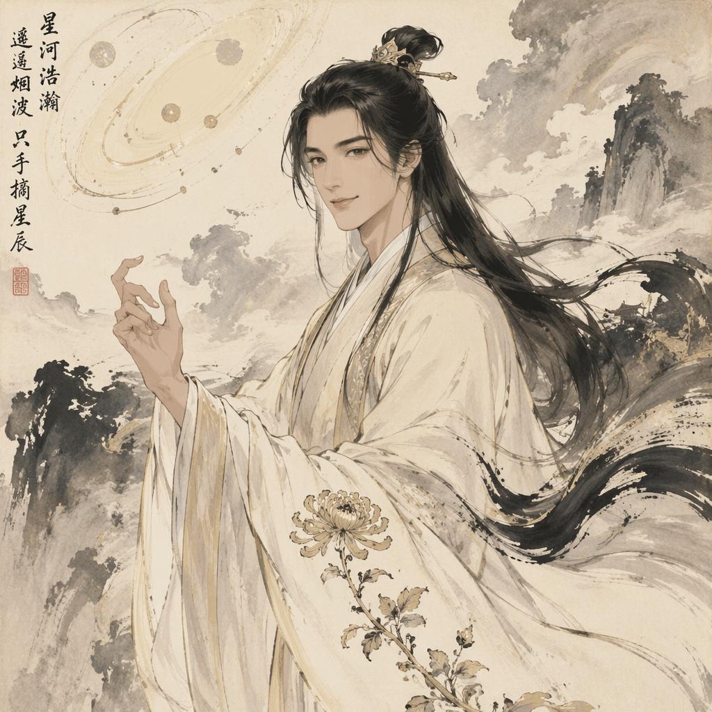 King Tian Zhen — stylized