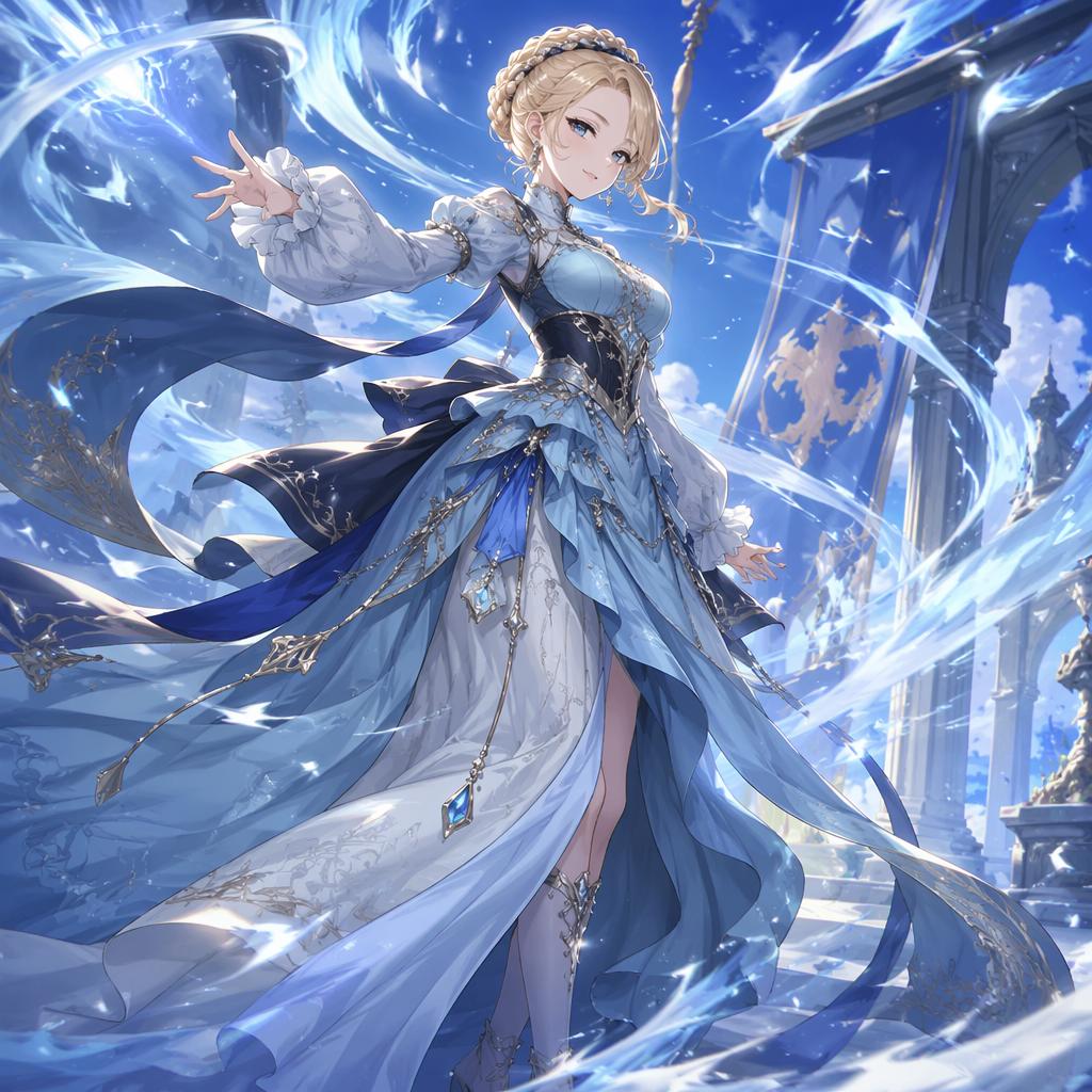 Lady Celestina Vorne — stylized
