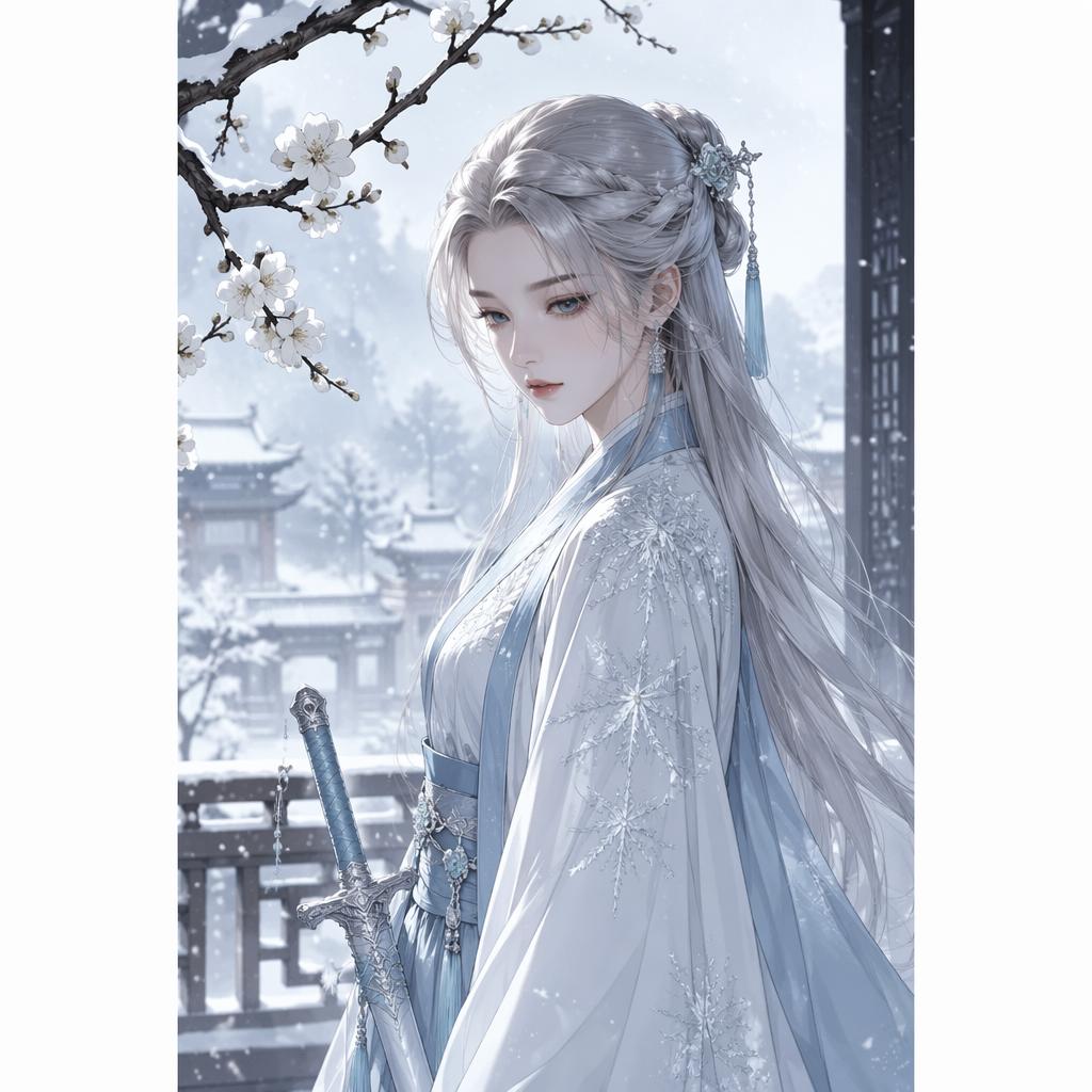 Leng Rushuang — stylized