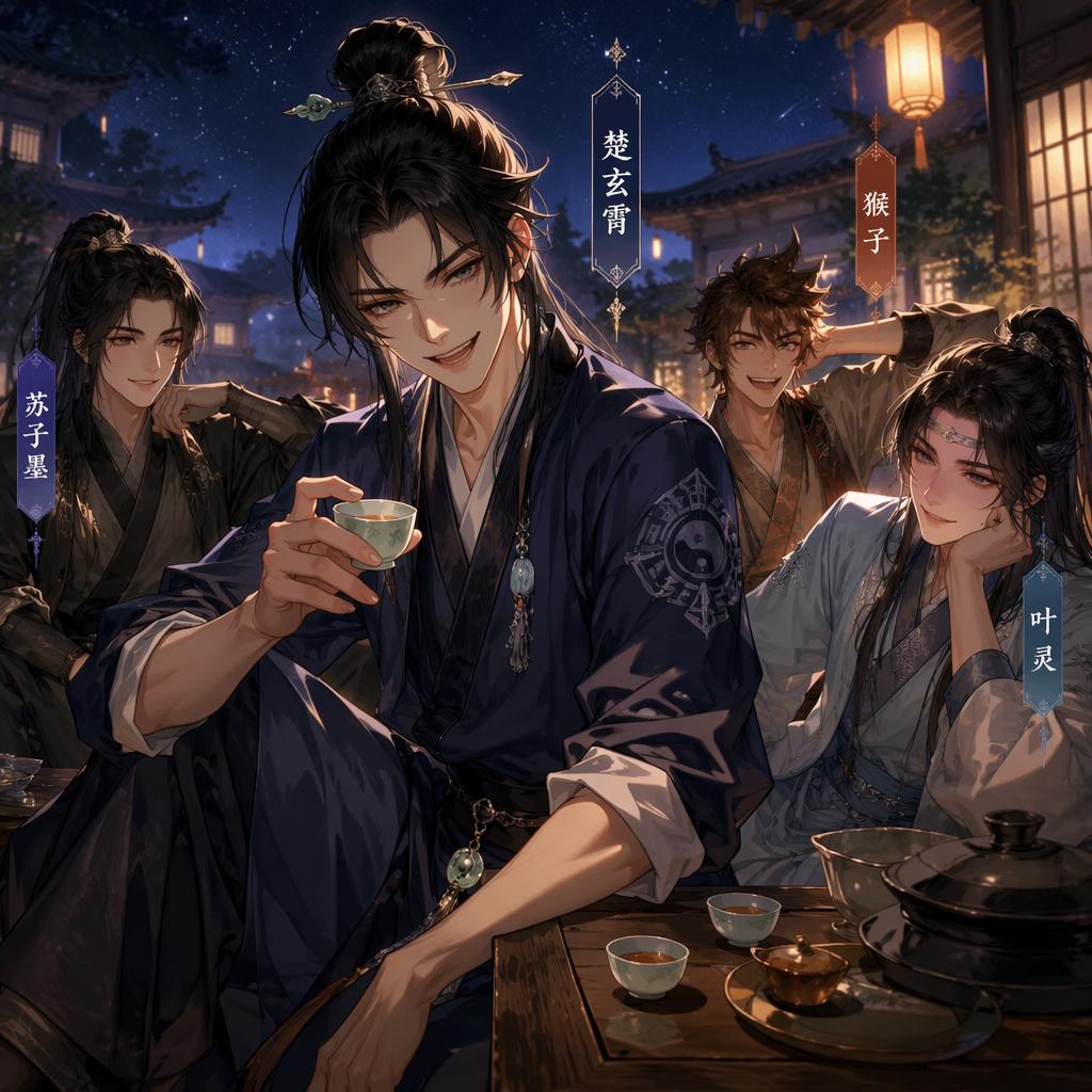Lin Xuanji — scene
