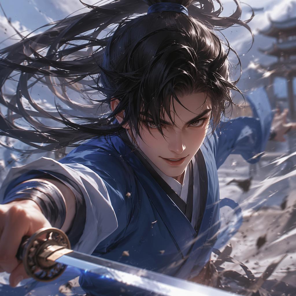 Ling Han — action