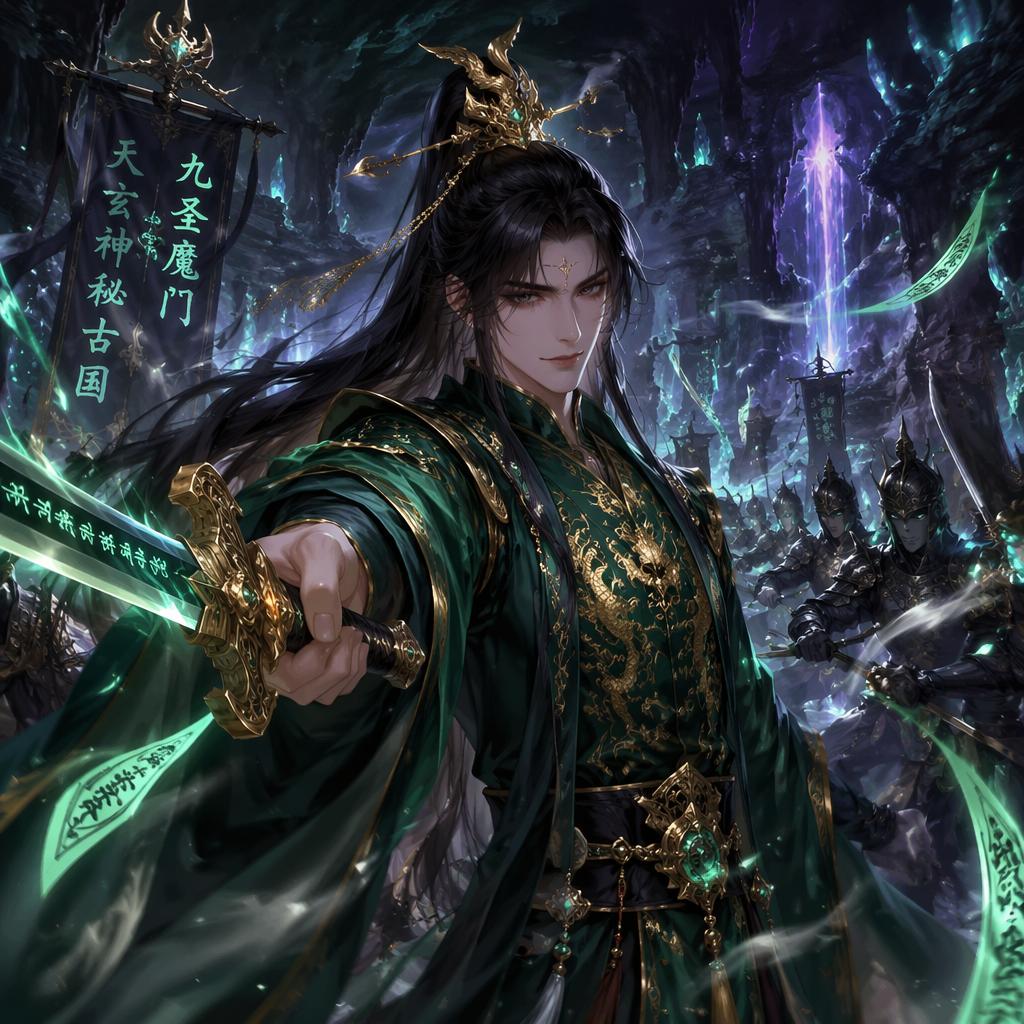 Long Xiangtian — scene