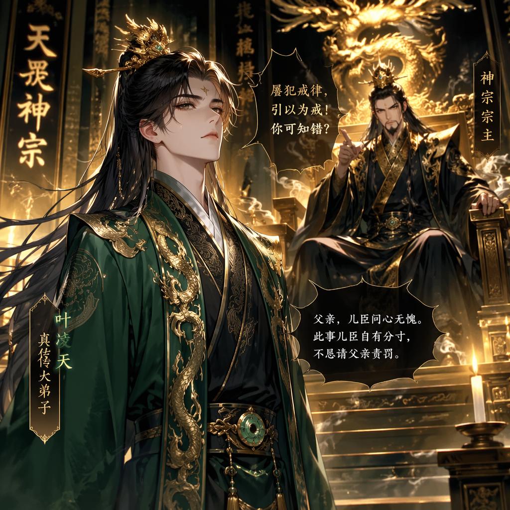 Long Xiangtian — scene