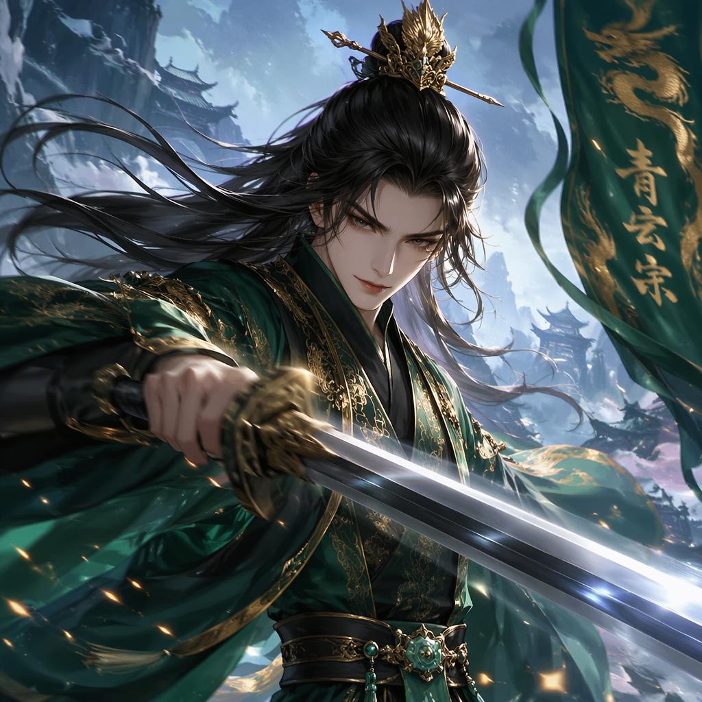 Long Xiangtian — action