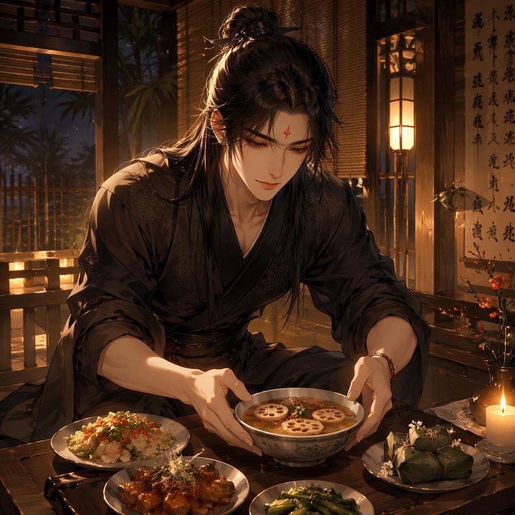 Luo Binghe — scene