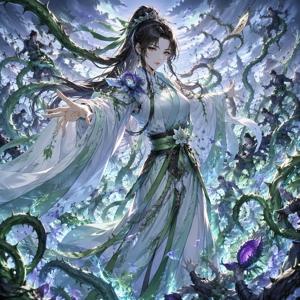 Luo Xiaobai — scene