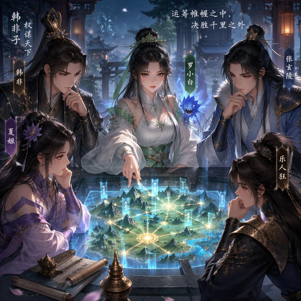 Luo Xiaobai — scene