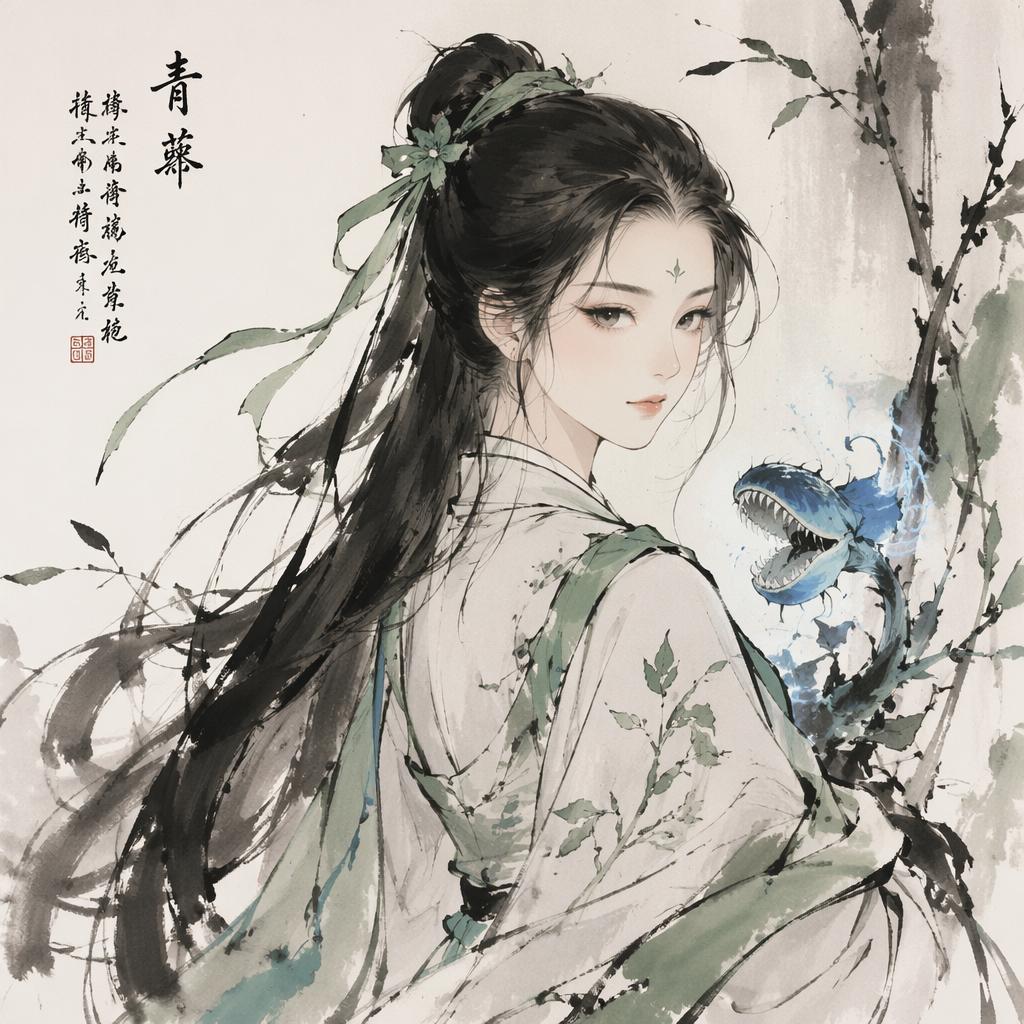Luo Xiaobai — stylized