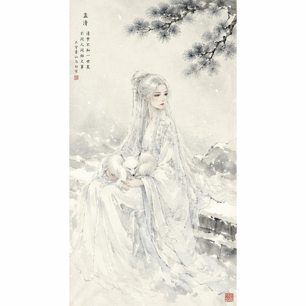 Meng Qing — stylized