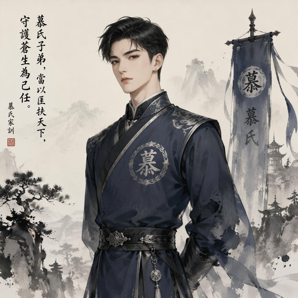 Mu Bai — stylized