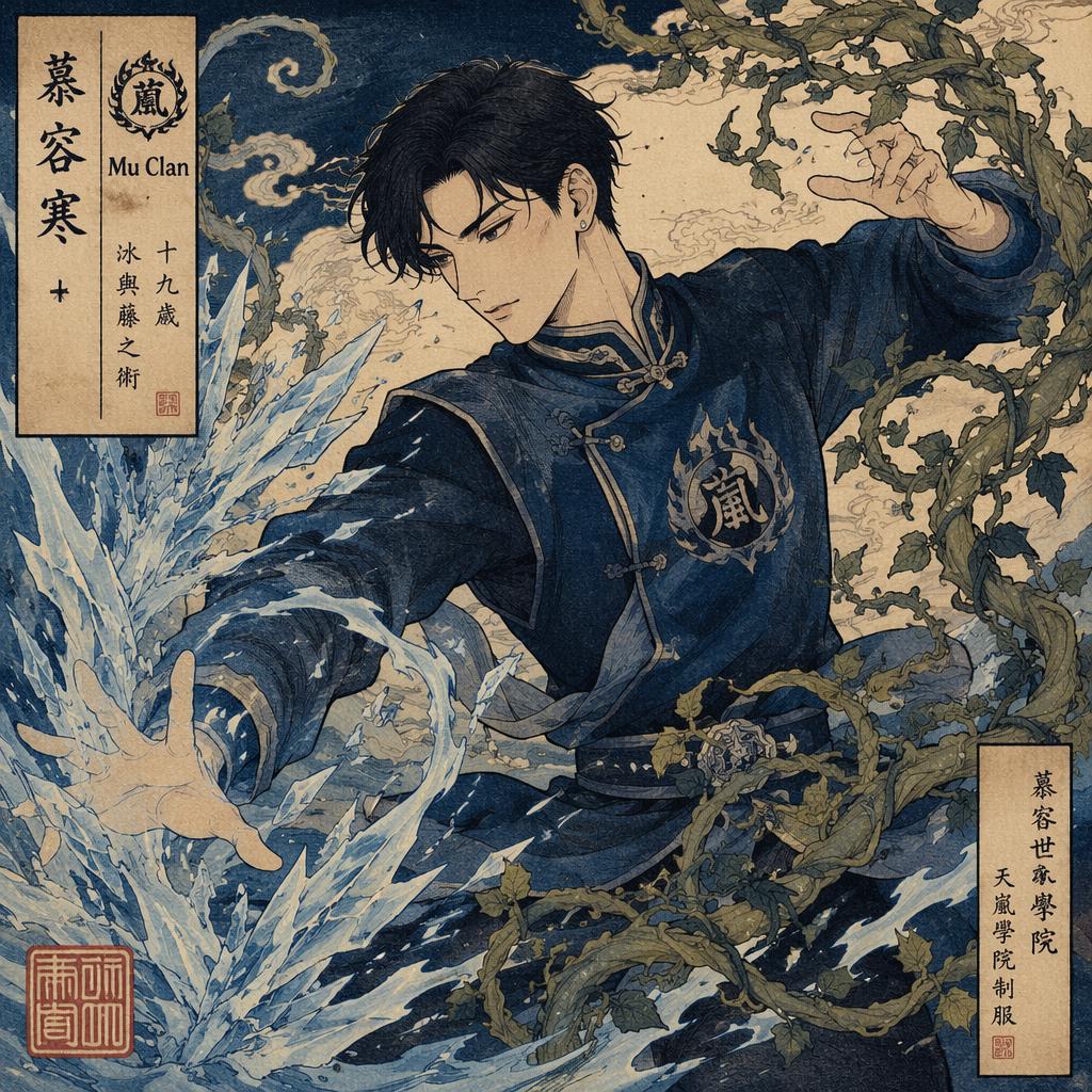 Mu Bai — stylized