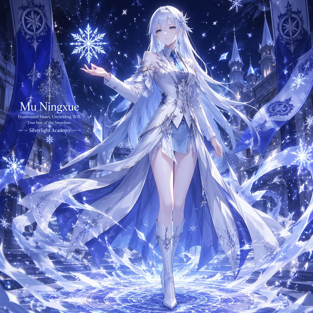 Mu Ningxue — stylized