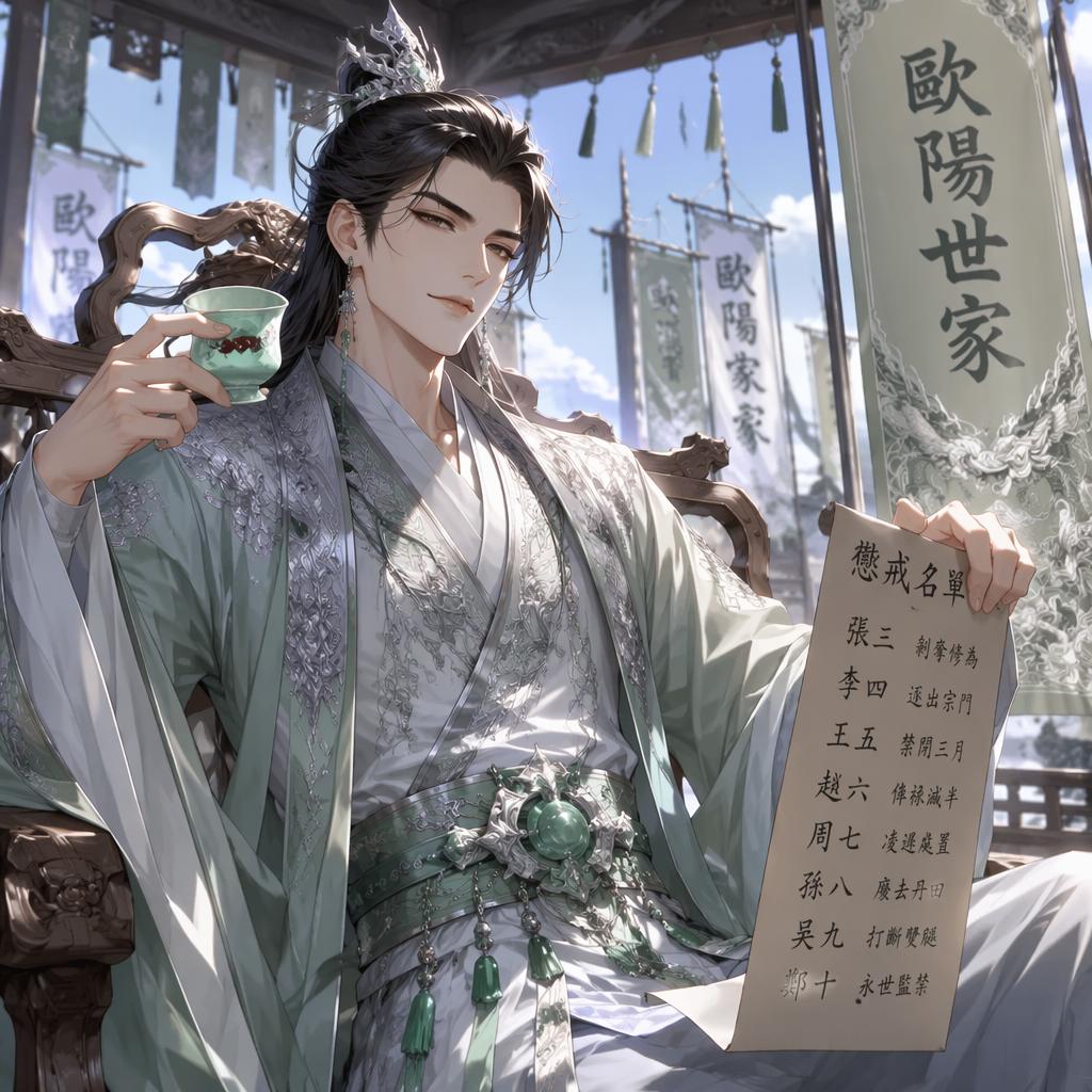 Ouyang Jun — scene