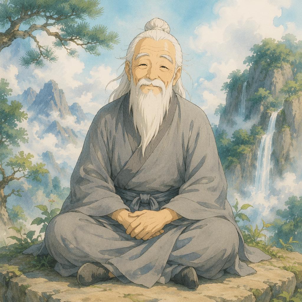 Patriarch Subhuti — stylized