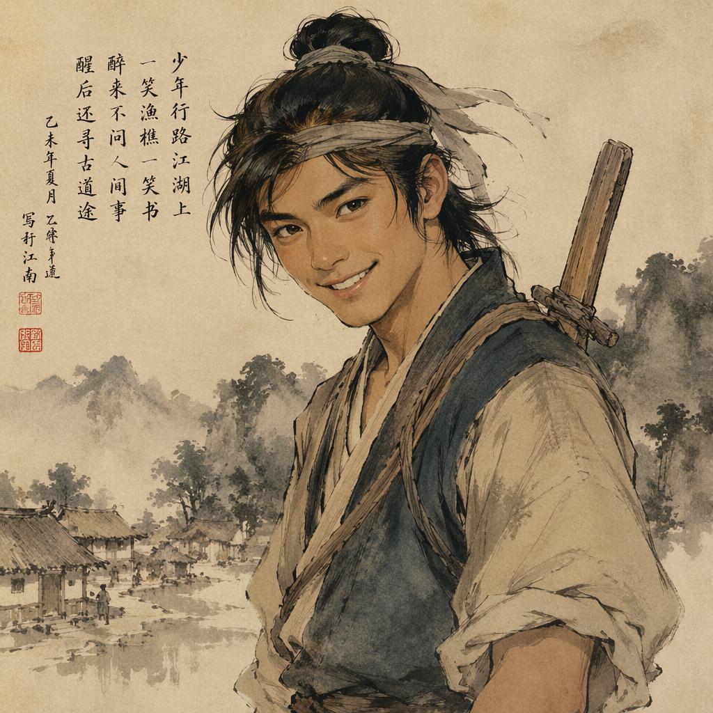 Qin Mu — stylized