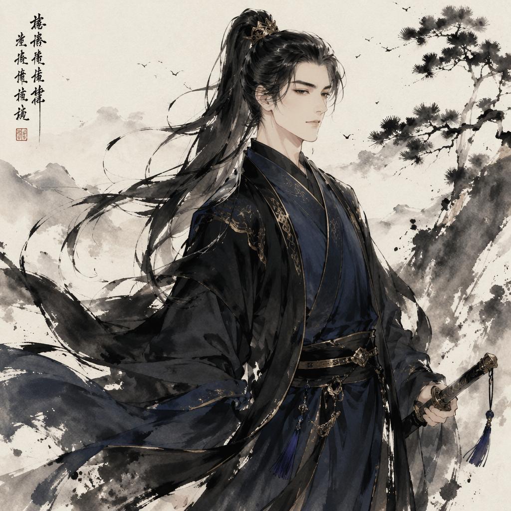 Qin Nan — stylized