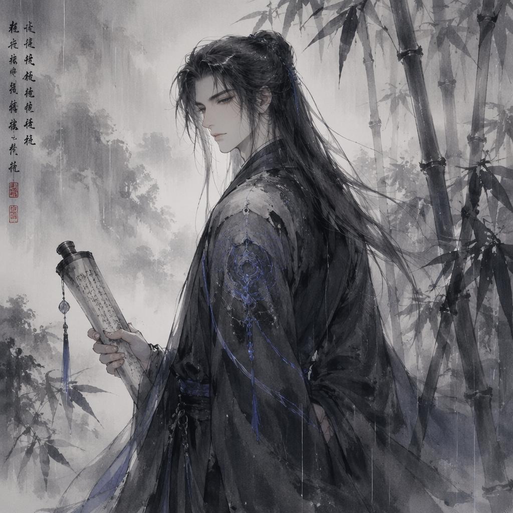Qin Xiu — stylized