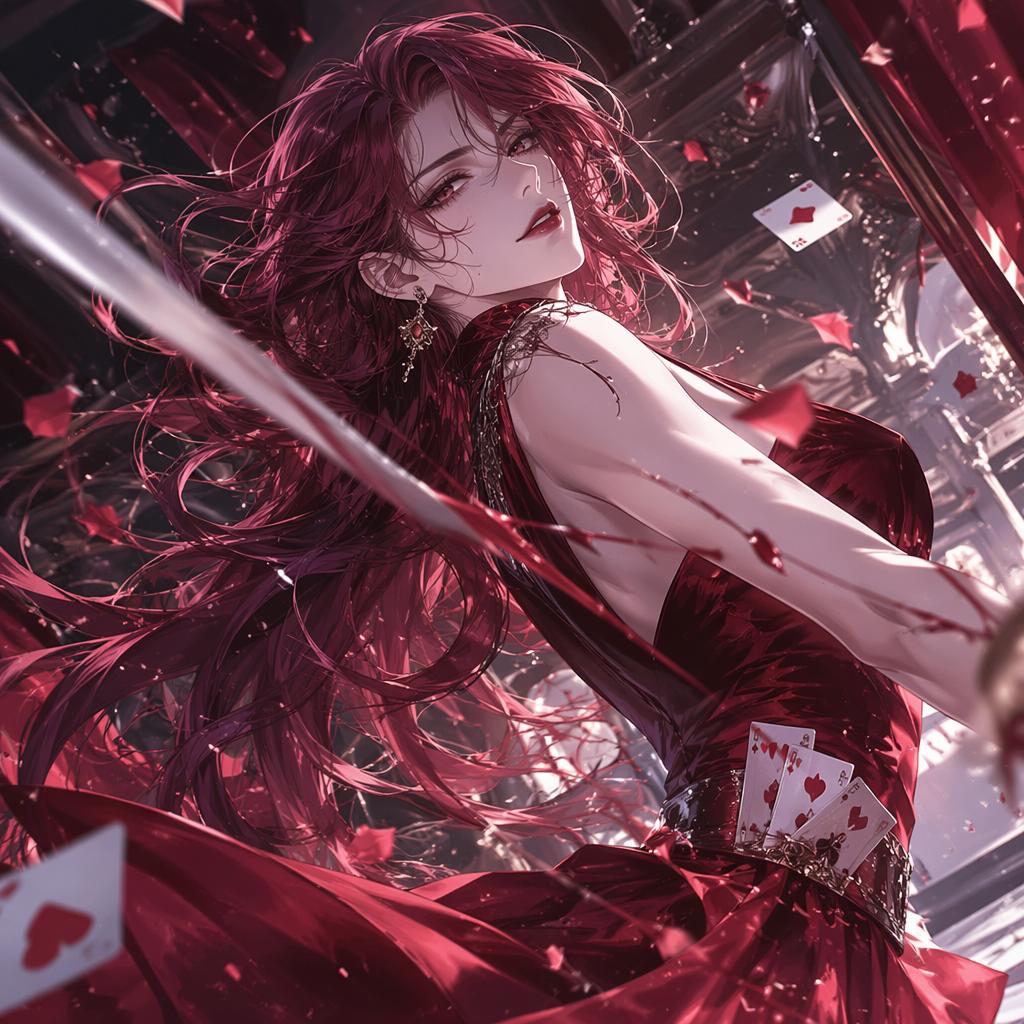 Queen of Hearts — action